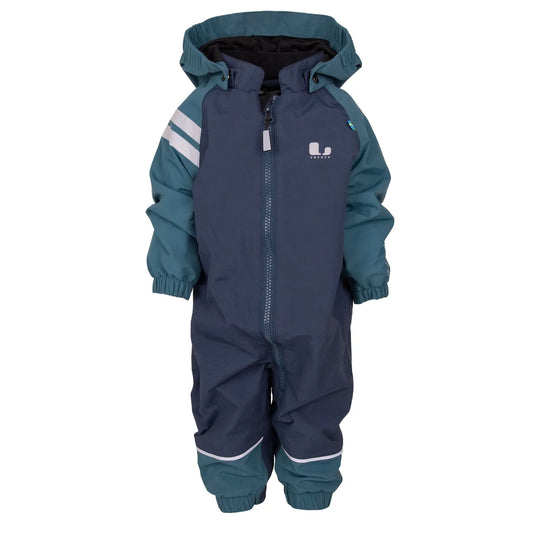 Lindberg Lingbo Skaloverall Baby - TURQUOISE/NAVY