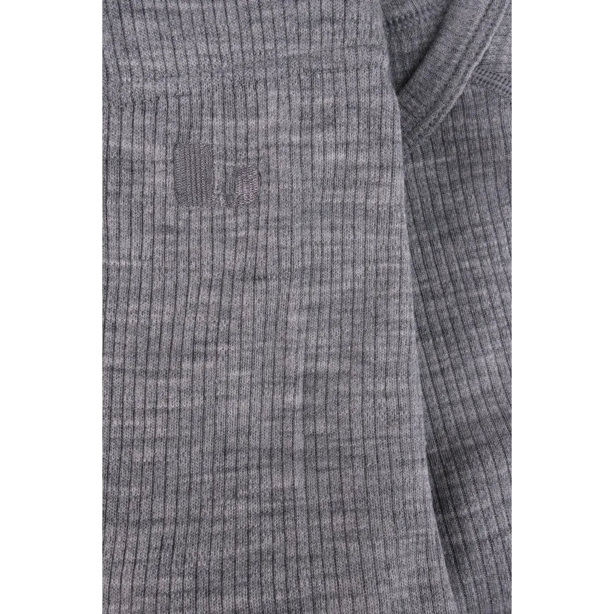 Lindberg Underställ Rib Merino Set - Grey Malange