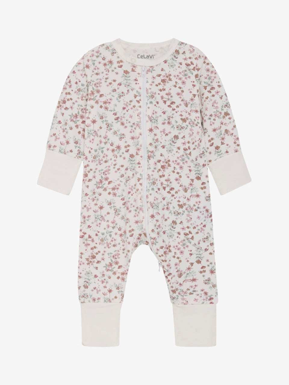 CeLaVi Pyjamas med AOP - Burnished Lilac