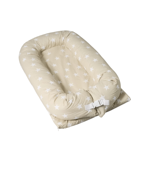 Kaxholmen Babynest Beige Star